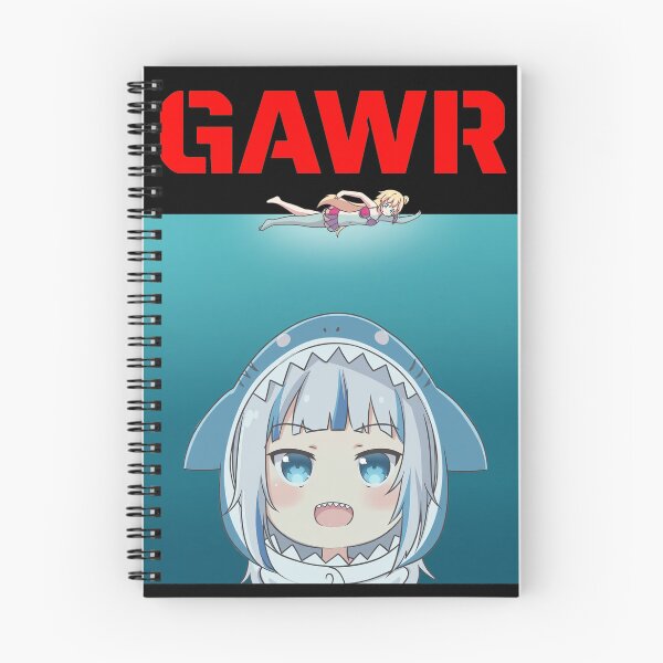 Item preview, Gawr Shark Movie Parody Anime Character designed and sold by DENMSTAD.