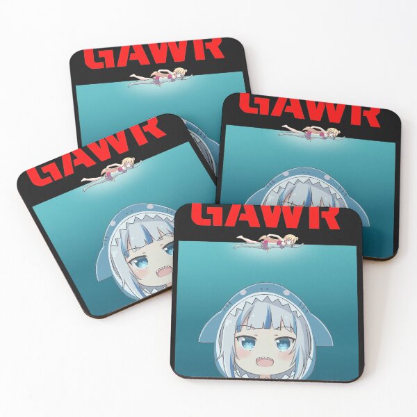 Item preview, Gawr Shark Movie Parody Anime Character designed and sold by DENMSTAD.