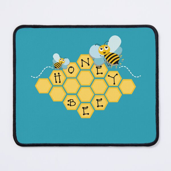 Item preview, Honey Bee (on Teal) designed and sold by PawsitiveMum3.