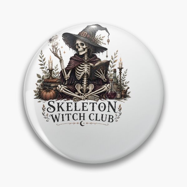 Item preview, Skeleton Witch Club designed and sold by KristenosNehk.