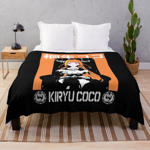 Item preview, Kiryu Coco Throne Anime Art designed and sold by DENMSTAD.