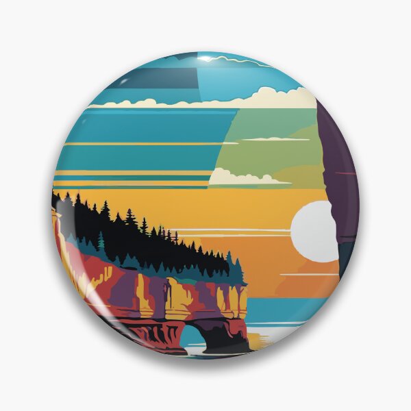 Item preview, Where Stone Meets Water: The Colors of Pictured Rocks designed and sold by ShopieHome.