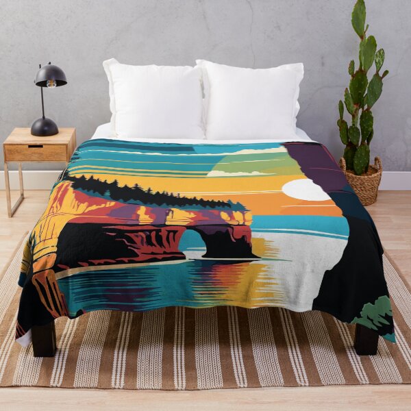 Item preview, Where Stone Meets Water: The Colors of Pictured Rocks designed and sold by ShopieHome.