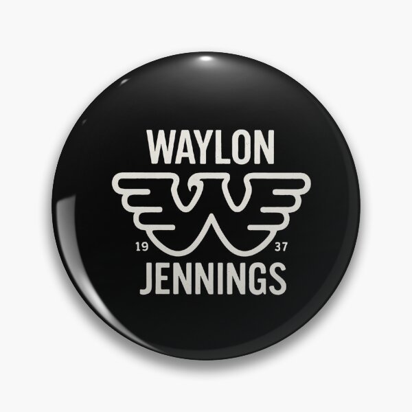 Item preview, Waylon Jennings Logo designed and sold by LabbiesArt.