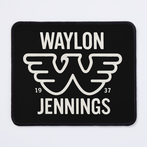 Item preview, Waylon Jennings Logo designed and sold by LabbiesArt.