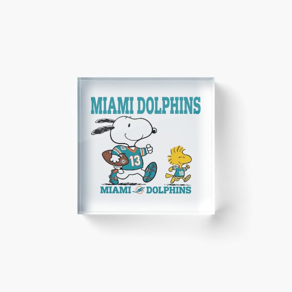Item preview, Snoopy  Miami Dolphins Game Day Football Fan Art designed and sold by CaneufeyCip.