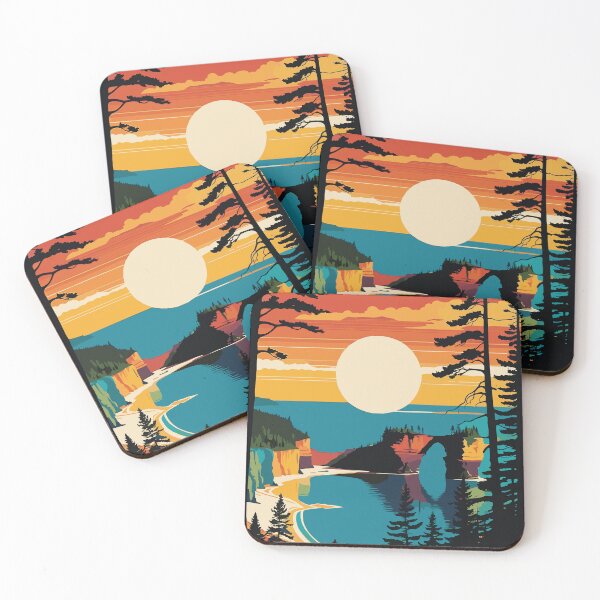 Item preview, Exploring Pictured Rocks National Lakeshore designed and sold by ShopieHome.