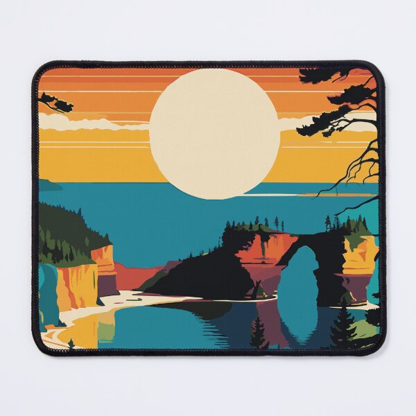 Item preview, Exploring Pictured Rocks National Lakeshore designed and sold by ShopieHome.