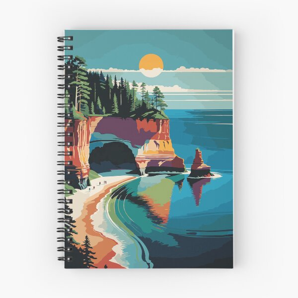 Item preview, Textures of Time: Pictured Rocks National Lakeshore designed and sold by ShopieHome.