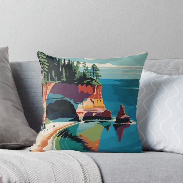 Item preview, Textures of Time: Pictured Rocks National Lakeshore designed and sold by ShopieHome.