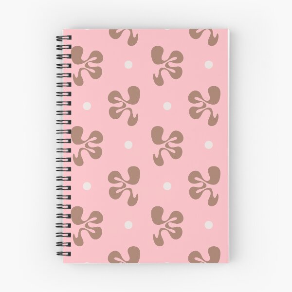 Item preview, Cheerful Whimsy Pink and Mocha Abstract Shapes Pattern designed and sold by kierkegaard.