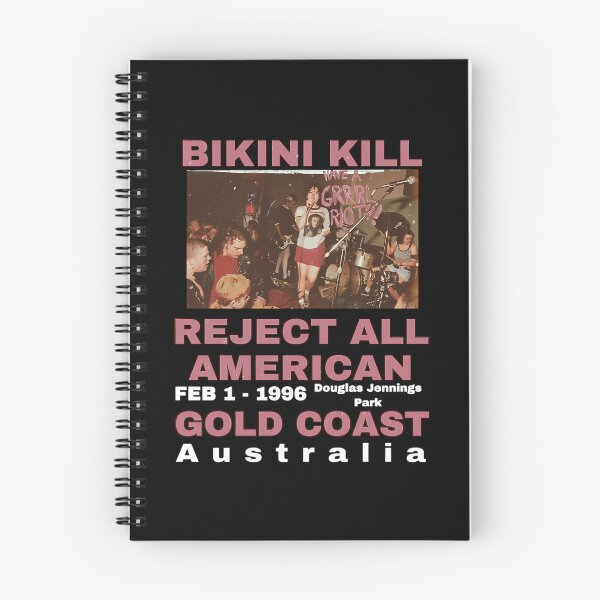 Item preview, Bikini Kill Reject All American Gold Coast designed and sold by josh-pencil.