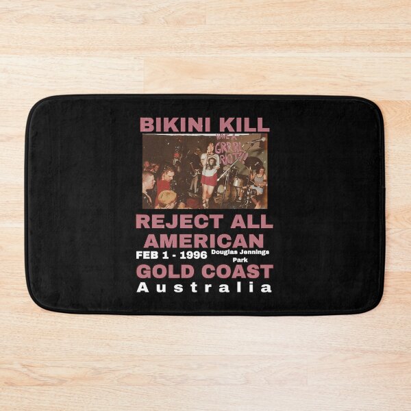 Item preview, Bikini Kill Reject All American Gold Coast designed and sold by josh-pencil.