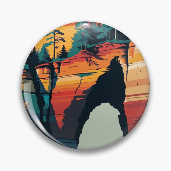 Item preview, Michigan's Masterpiece: The Grandeur of Pictured Rocks designed and sold by ShopieHome.