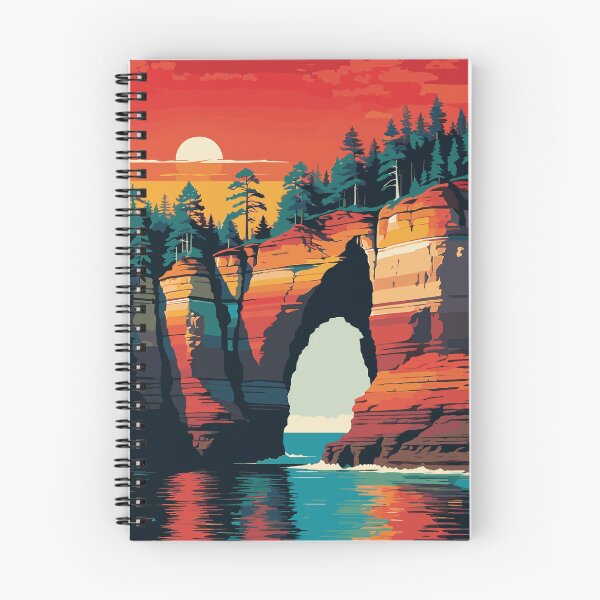 Item preview, Michigan's Masterpiece: The Grandeur of Pictured Rocks designed and sold by ShopieHome.