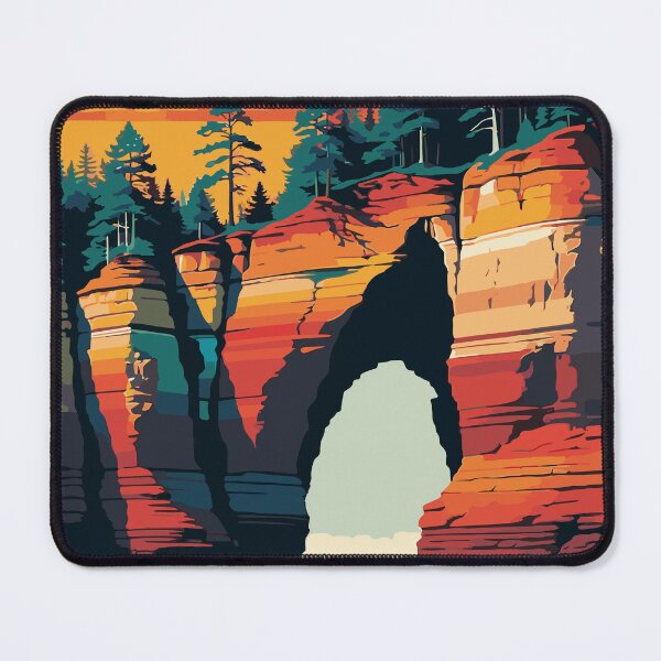 Item preview, Michigan's Masterpiece: The Grandeur of Pictured Rocks designed and sold by ShopieHome.