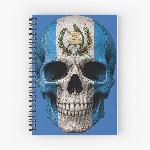 Item preview, Guatemala Flag Skull designed and sold by WilAugusta.