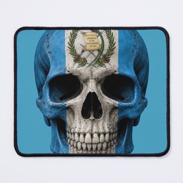 Item preview, Guatemala Flag Skull designed and sold by WilAugusta.