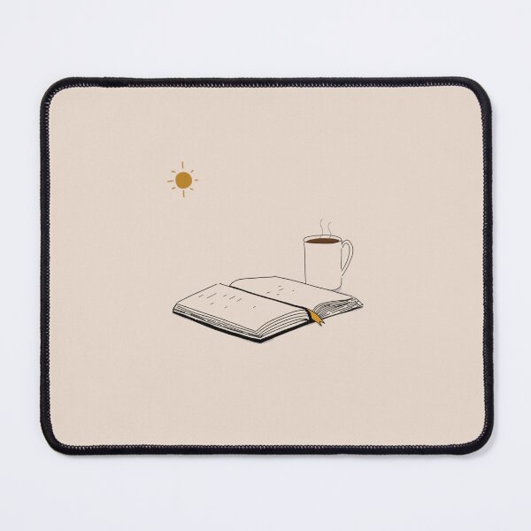 Item preview, Quiet Morning – Minimal Reading Illustration designed and sold by LluviaStudio.