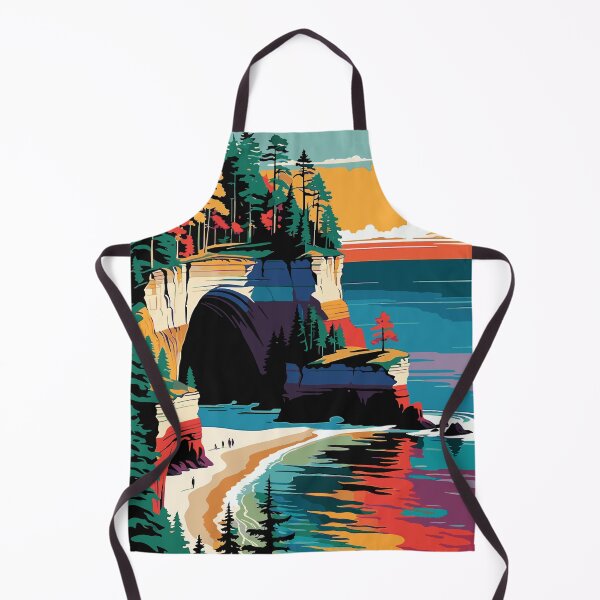 Item preview, The Painted Cliffs of Lake Superior: Pictured Rocks designed and sold by ShopieHome.