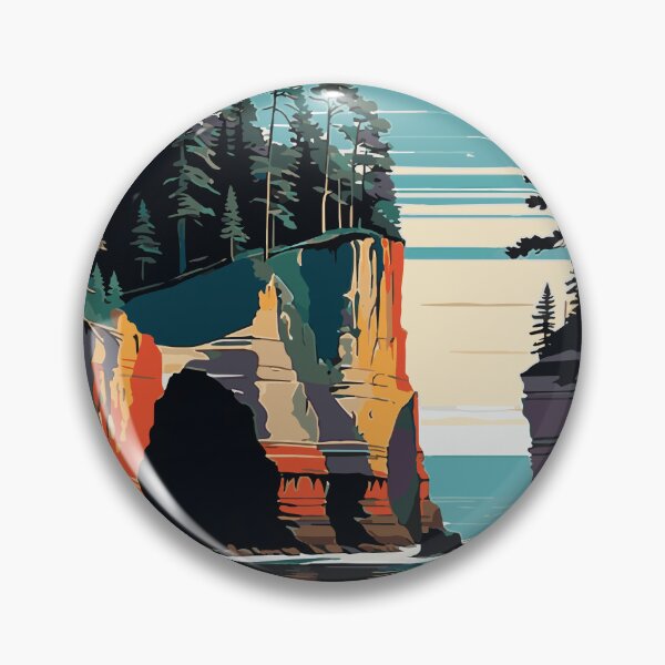Item preview, Organic Design Inspired by Pictured Rocks National Lakeshore designed and sold by ShopieHome.