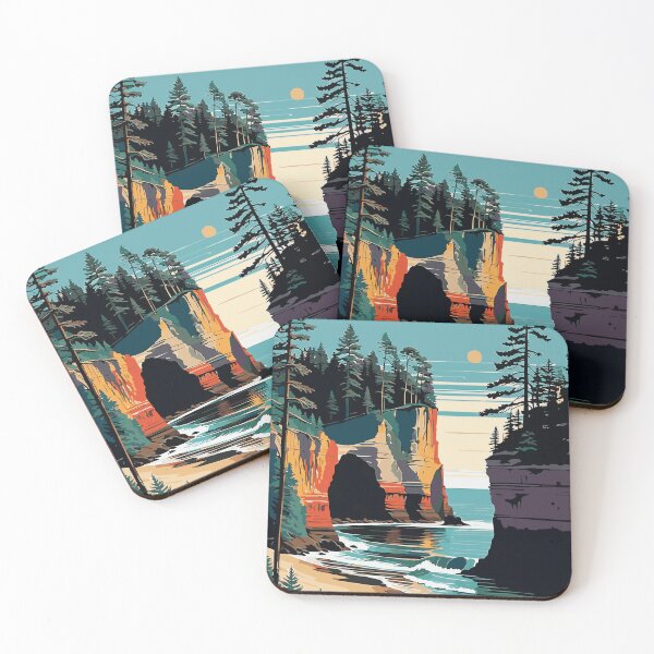 Item preview, Organic Design Inspired by Pictured Rocks National Lakeshore designed and sold by ShopieHome.
