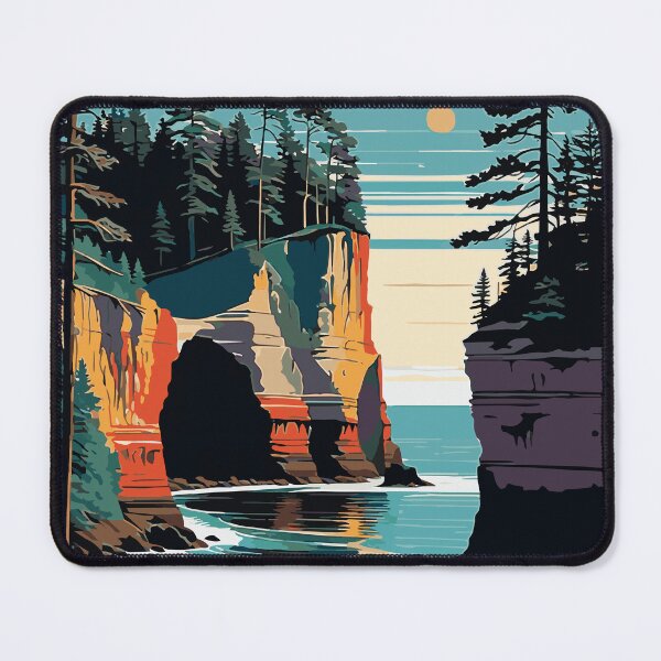 Item preview, Organic Design Inspired by Pictured Rocks National Lakeshore designed and sold by ShopieHome.
