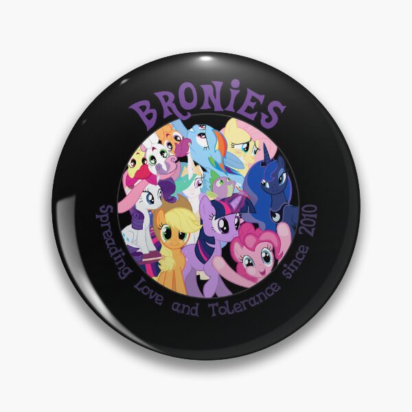 Item preview, Bronies Classic Bronies Spreading Love And Tolerance Since 2010 designed and sold by josh-pencil.