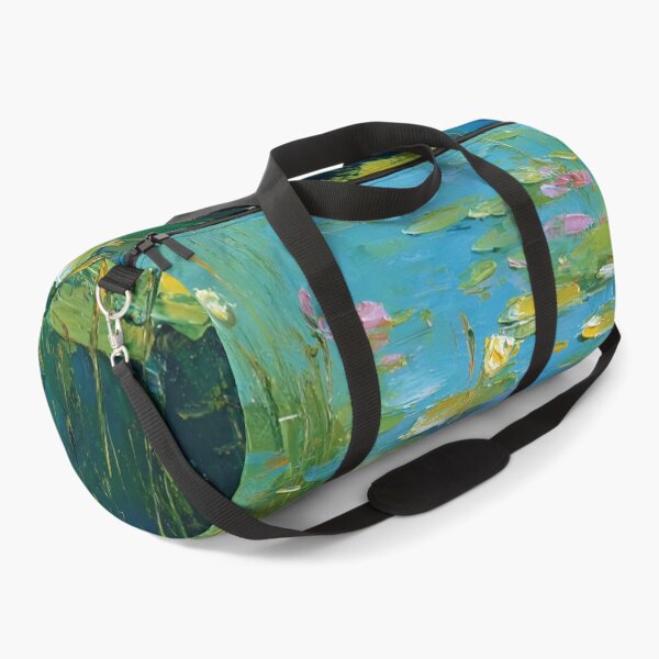 Item preview, Water Lilies by Claude Monet Fan Art Watercolor Painting Vintage Botanical Floral Flowers Nature Digital Illustration designed and sold by Matt_Smith.