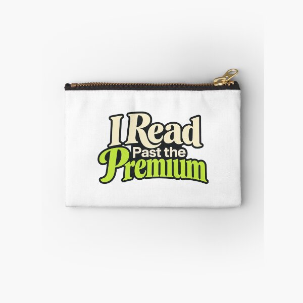 Item preview, I Read Past the Premium Options Lettering Art designed and sold by Bikivuno.