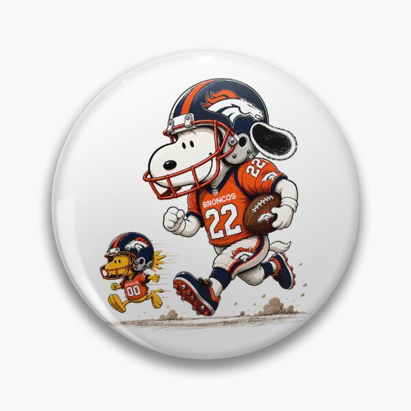 Item preview,  Denver Broncos Snoopy And Woodstock Players  designed and sold by AvianPalette.