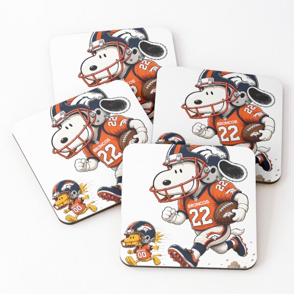 Item preview,  Denver Broncos Snoopy And Woodstock Players  designed and sold by AvianPalette.