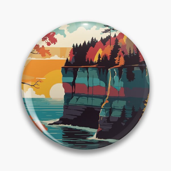 Item preview, Echoes of the Past: Pictured Rocks National Lakeshore designed and sold by ShopieHome.