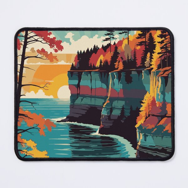 Item preview, Echoes of the Past: Pictured Rocks National Lakeshore designed and sold by ShopieHome.