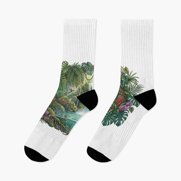 Item preview, Secret Waterfall Garden – Hidden Paradise designed and sold by meghnad.
