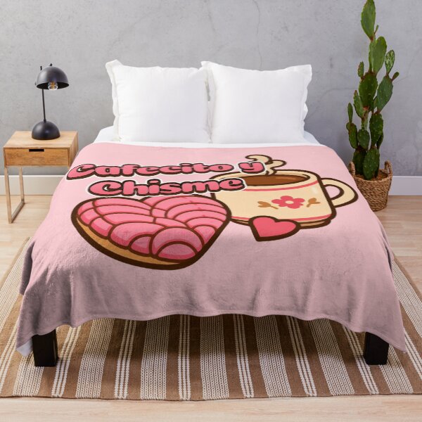 Item preview, Cafecito y Chisme Heart Concha designed and sold by PixelBrujeria.