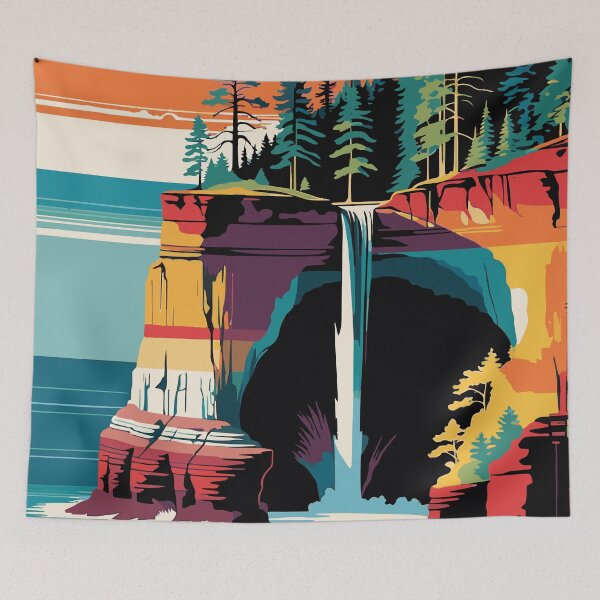 Item preview, Michigan's Natural Wonder: Pictured Rocks National Lakeshore designed and sold by ShopieHome.