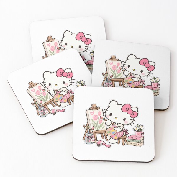Item preview, Painting Hello Kitty designed and sold by Jadedoodle.