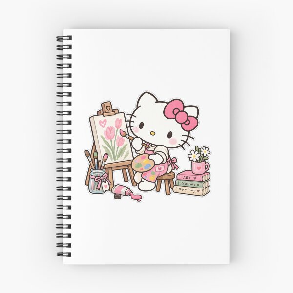 Item preview, Painting Hello Kitty designed and sold by Jadedoodle.