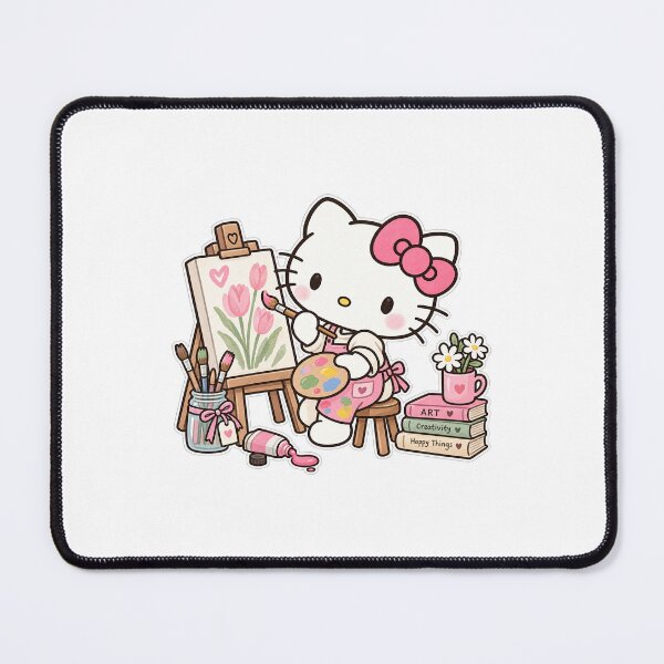 Item preview, Painting Hello Kitty designed and sold by Jadedoodle.