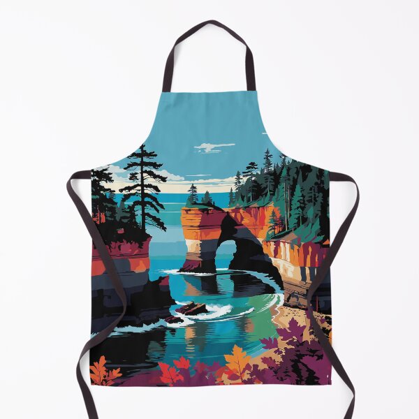 Item preview, The Artistry of Pictured Rocks National Lakeshore designed and sold by ShopieHome.