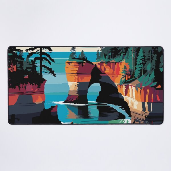 Item preview, The Artistry of Pictured Rocks National Lakeshore designed and sold by ShopieHome.