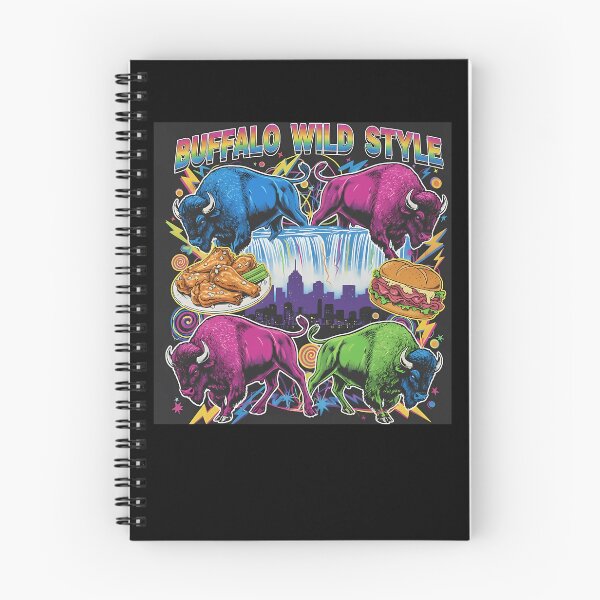 Item preview, Four Buffaloes Waterfall City Skyline Wings Sandwich designed and sold by MatildaMorton.