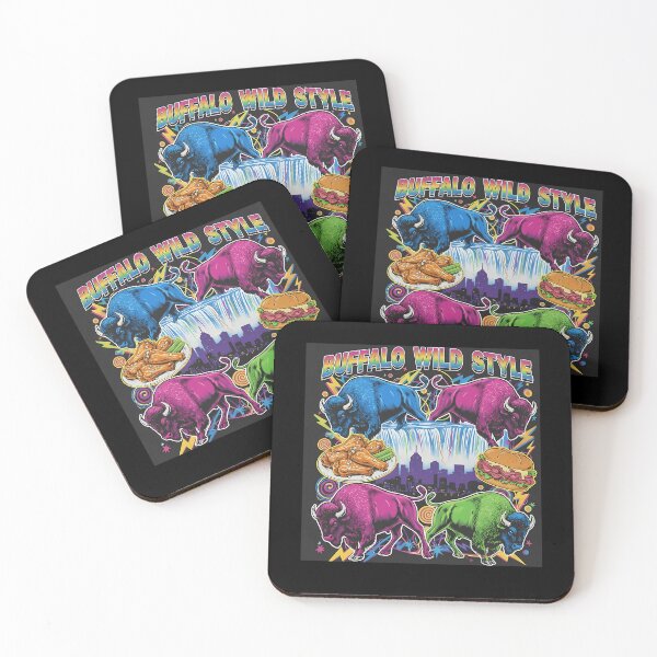 Item preview, Four Buffaloes Waterfall City Skyline Wings Sandwich designed and sold by MatildaMorton.