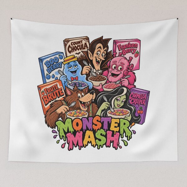 Item preview, Monster Mash Cereal designed and sold by coastalquillco.