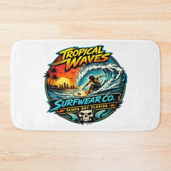 Item preview, Tropical Waves Surfwear Co. Logo - Skull 2026 - Tampa Bay, FL designed and sold by JBDesigns21.