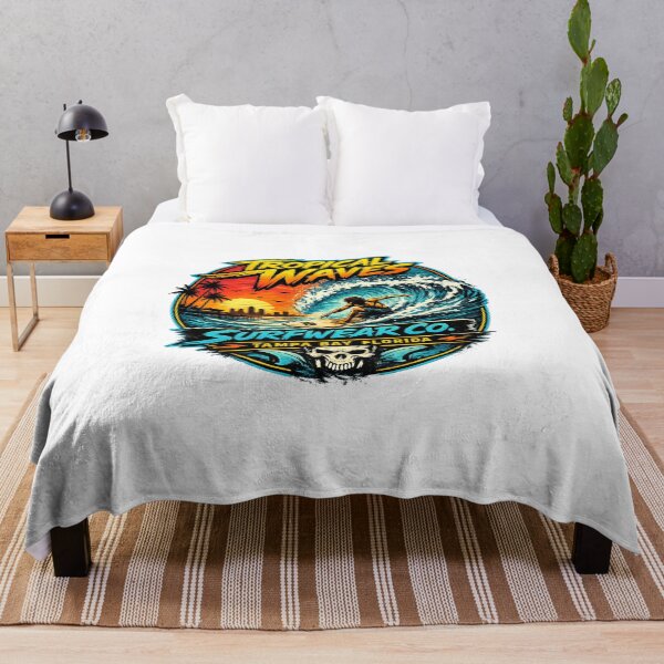 Item preview, Tropical Waves Surfwear Co. Logo - Skull 2026 - Tampa Bay, FL designed and sold by JBDesigns21.