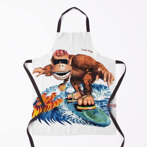 Item preview, Surfing Monkey Retro Video Game Ocean Wave Character Graphic designed and sold by VelourEmber.