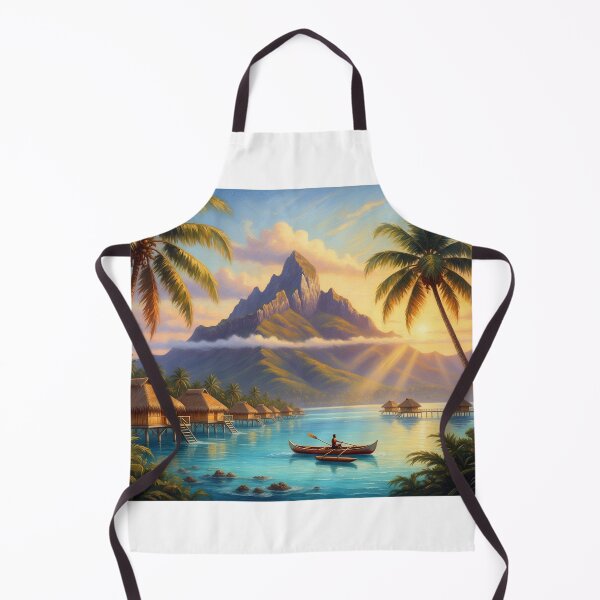 Item preview, Sunrise — Turquoise Lagoon and Bungalows designed and sold by Hawaii26.