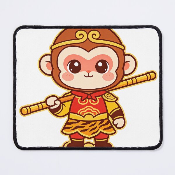 Item preview, Cute Kawaii Chibi Sun Wukong Monkey King designed and sold by DigArtis.